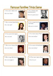 Famous Family Trivia Game