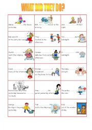 English Worksheet: Past Simple