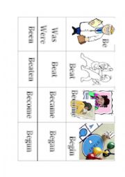 English Worksheet: Memory Game 2