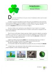 English Worksheet: The story of Saint Patrick
