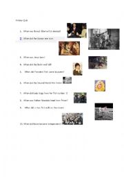 English Worksheet: Henry Williams