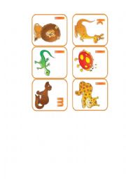 animals flashcards. part 7