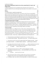 English Worksheet: An Emotional Goodbye