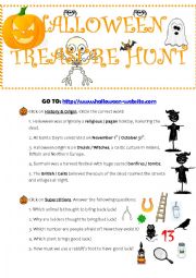 Halloween Treasure Hunt