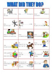 English Worksheet: Past Simple