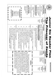 English Worksheet: The Prisoner of Zenda Ch9  Lesson plan 