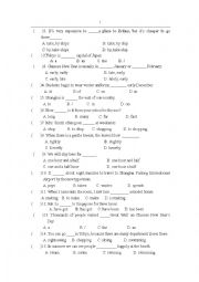 English Worksheet: grammar practice