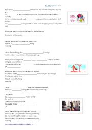 English Worksheet: Ka-Ching