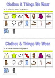 Things we wear