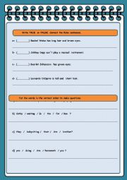 English Worksheet: Text comprehension