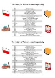 English Worksheet: The history of Poland