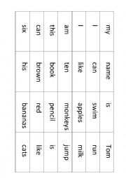 English Worksheet: Fun Dictation