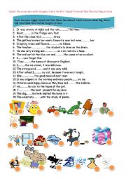 English Worksheet: Past Simple Tasks