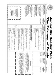 English Worksheet: The Prisoner of Zenda Ch10 Lesson plan 