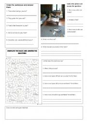 English Worksheet: Multi sheet essentials