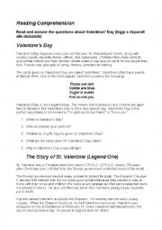 Comprehension_St.Valentines Day