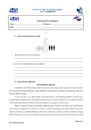 English Worksheet: British Hidden Prejudice