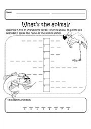 Cooperative Learning - Animals