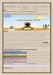 English Worksheet:  Inspirational story for young learners 