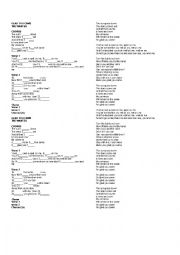 English Worksheet: Glad you Came - The Wanted