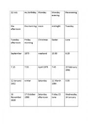 Prepositions practice game