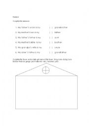 English Worksheet: family members