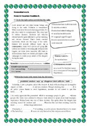 English Worksheet: Remedial Work