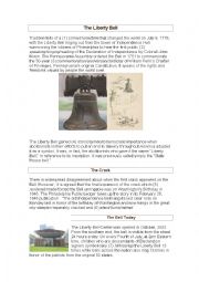 English Worksheet: How I met your mother Episode 3 - The Liberty Bell 