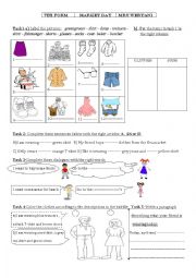 English Worksheet: HOUSE / MARKET DAY