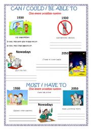 Past form of Modal Verbs