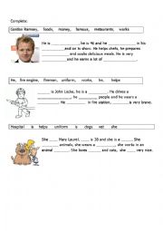 English Worksheet: jobs