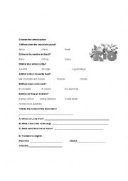 English Worksheet: Movie Rio Worksheet