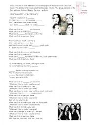 English Worksheet: fill the gaps - what can i do