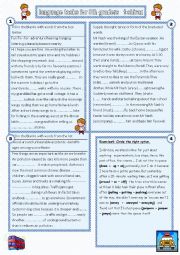 English Worksheet: mixed activities