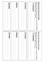 English Worksheet: media