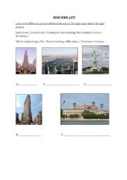 English Worksheet: Matching exercise