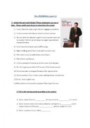 English Worksheet: Film : The Terminal