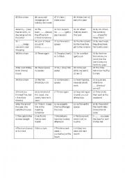 English Worksheet: Future tenses game