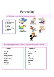 Adjectives of Personality