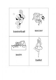 English Worksheet: index sports