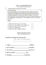 English Worksheet: exercises 