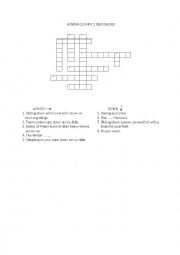 Olympic Winter Games Crossword puzzle