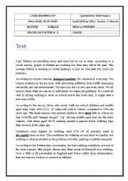 English Worksheet: end of term test n 2 