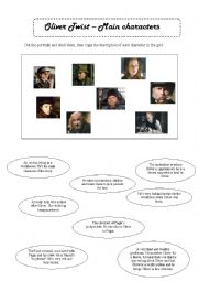 Oliver Twist - Main characters - PART 1