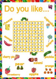 The very hungry caterpillar soup letter