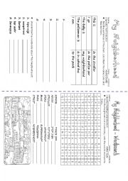 English Worksheet: Neighborhood