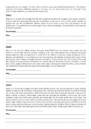 English Worksheet: Deciding punishment as a judge