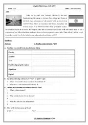 English Worksheet: India 