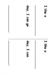 English Worksheet: Weather Book