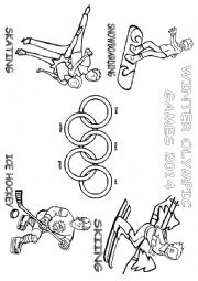 English Worksheet: Winter Olympic Games